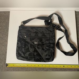 Black Coach crossbody